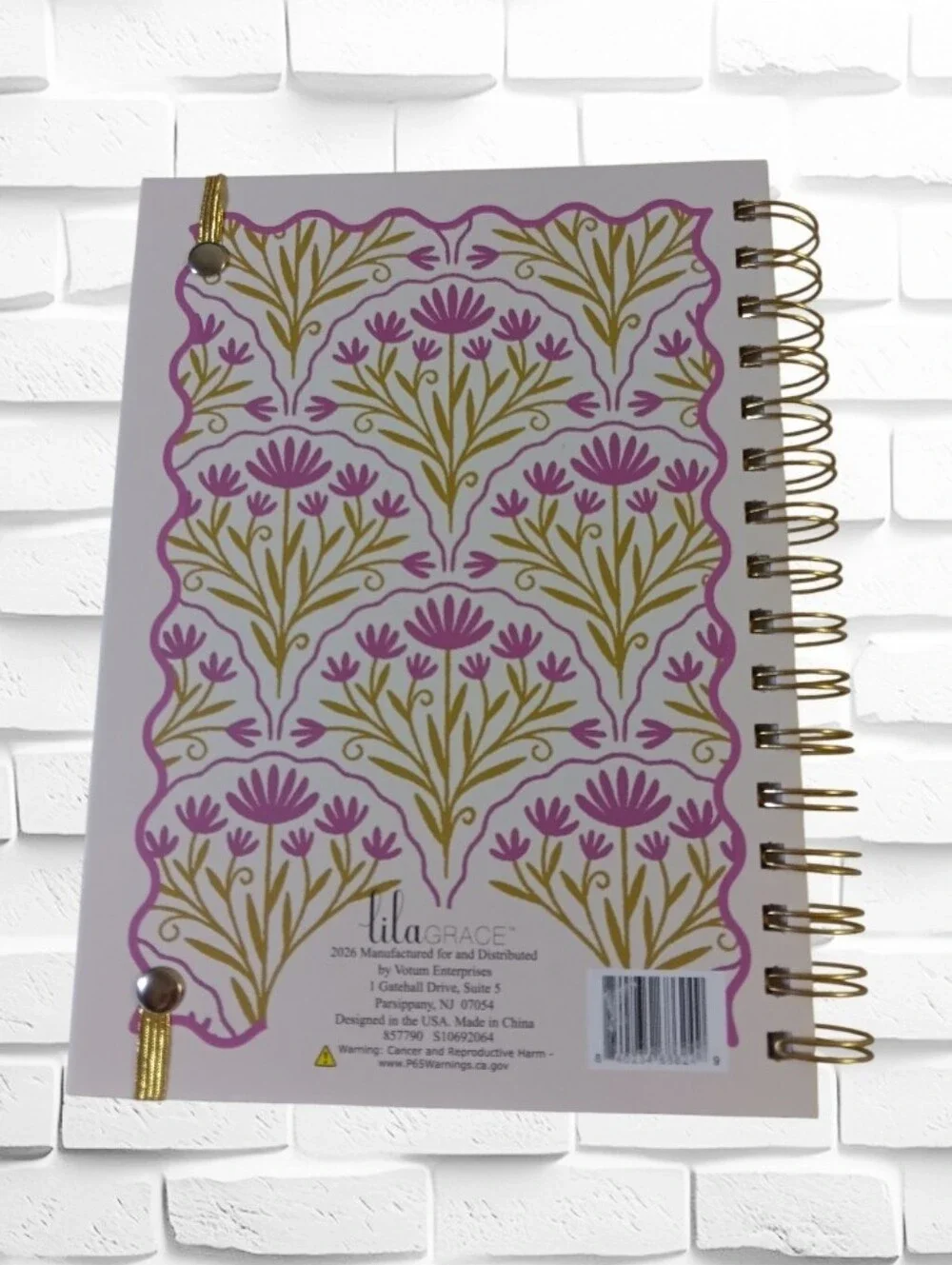 Reserved for @nessiebugs Lilagrace Floral Journal